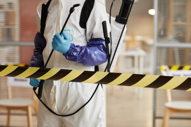 Professional Biohazard Cleanup technician working in New Carlisle, IN